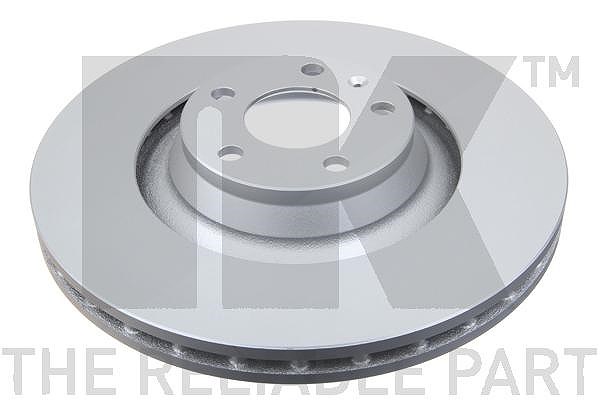 Nk 1x Bremsscheibe Vorderachse Belüftet [Hersteller-Nr. 3147108] für Audi