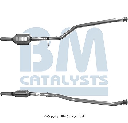 Bm Catalysts Katalysator inkl. Montagesatz [Hersteller-Nr. BM80130H] für Peugeot, Citroën