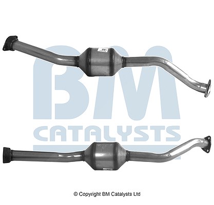 Bm Catalysts Katalysator inkl. Montagesatz [Hersteller-Nr. BM80125H] für Citroën, Fiat, Peugeot
