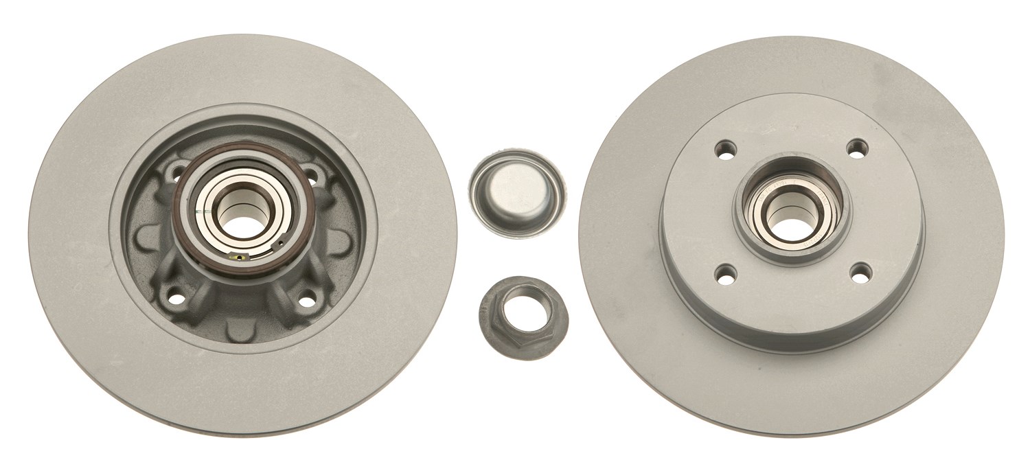 Trw 1x Bremsscheibe mit Radlager mit ABS-Ring Hinterachse [Hersteller-Nr. DF6042BS] für Citroën, Ds, Peugeot