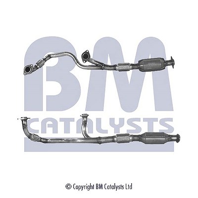Bm Catalysts Katalysator inkl. Montagesatz [Hersteller-Nr. BM90464H] für Vauxhall, Opel