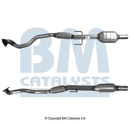 Bm Catalysts Katalysator inkl. Montagesatz [Hersteller-Nr. BM80302H] für Opel, Vauxhall, Saab