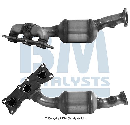 Bm Catalysts Katalysator inkl. Montagesatz [Hersteller-Nr. BM91350H] für BMW