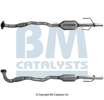 Bm Catalysts Katalysator inkl. Montagesatz [Hersteller-Nr. BM80194H] für Vauxhall, Opel