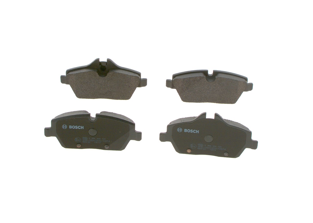 Bosch Bremsbeläge vorne (Satz) [Hersteller-Nr. 0986494120] für Mini, BMW