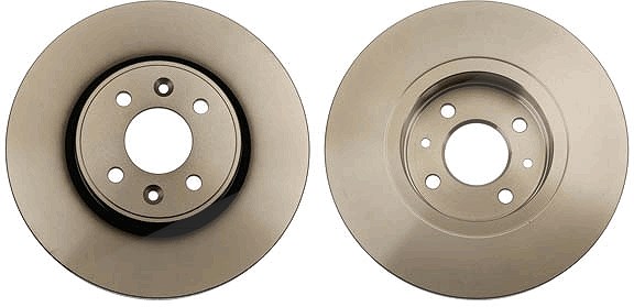 Trw Bremsscheibe Vorderachse Belüftet [Hersteller-Nr. DF4110] für Renault, Dacia