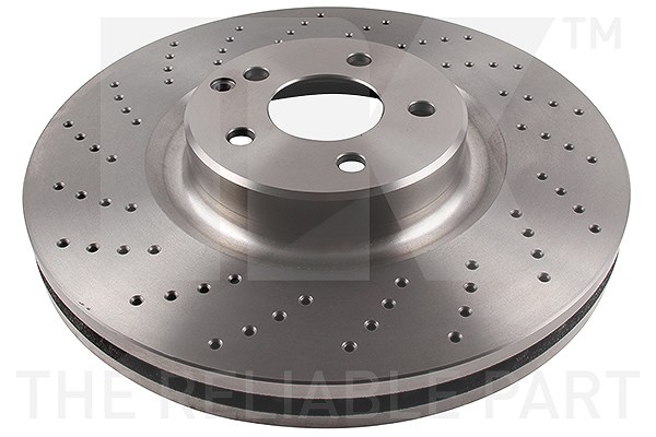 Nk 1x Bremsscheibe [Hersteller-Nr. 203366] für Mercedes-Benz