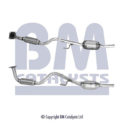 Bm Catalysts Katalysator inkl. Montagesatz [Hersteller-Nr. BM90697H] für Seat, VW