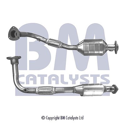 Bm Catalysts Katalysator inkl. Montagesatz [Hersteller-Nr. BM90873H] für Opel, Vauxhall