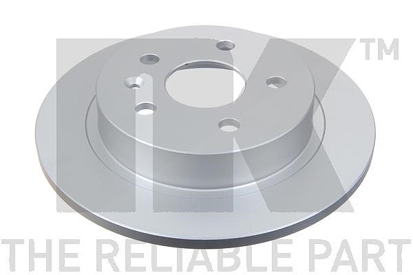 Nk Bremsscheibe Hinterachse Voll [Hersteller-Nr. 313668] für Opel, Saab, Vauxhall