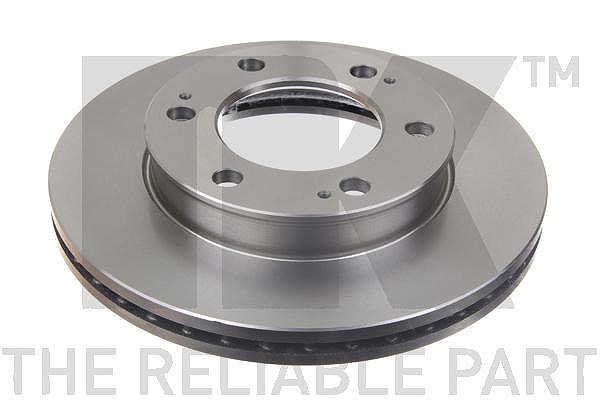 Nk Bremsscheibe [Hersteller-Nr. 205702] für Ssangyong, Daewoo