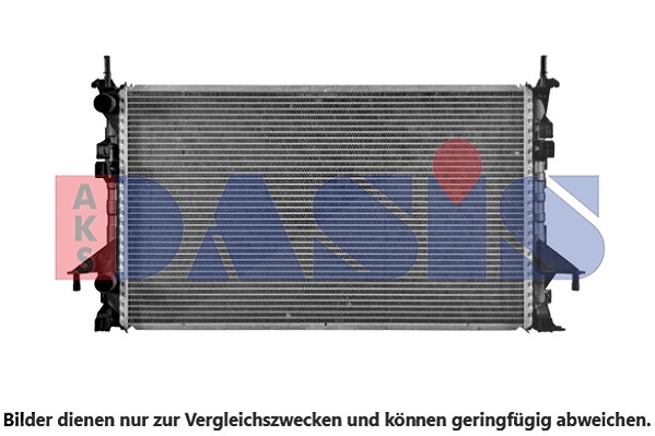 Aks Dasis Kühler, Motorkühlung [Hersteller-Nr. 180036N] für Renault