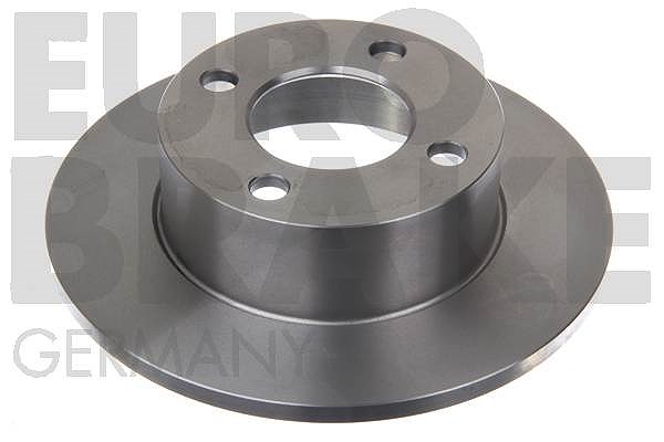 Eurobrake Bremsscheibe Hinterachse voll [Hersteller-Nr. 5815204723] für Audi
