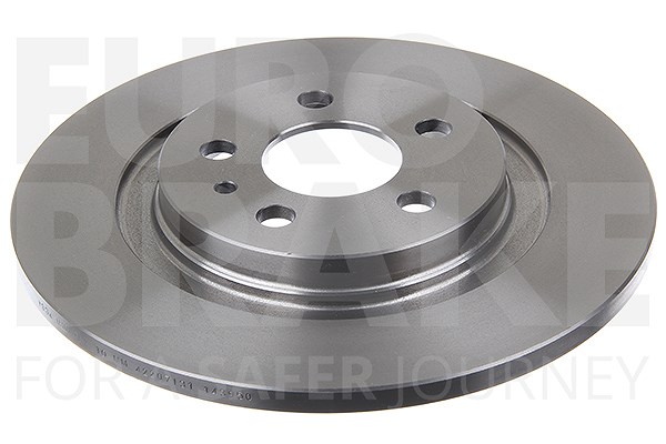 Eurobrake Bremsscheibe Hinterachse Voll [Hersteller-Nr. 5815201934] für Fiat, Peugeot, Citroën, Lancia