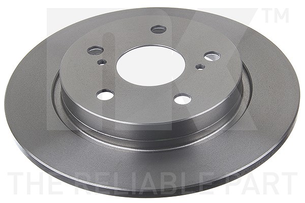 Nk Bremsscheibe Hinterachse Voll [Hersteller-Nr. 2045123] für Toyota