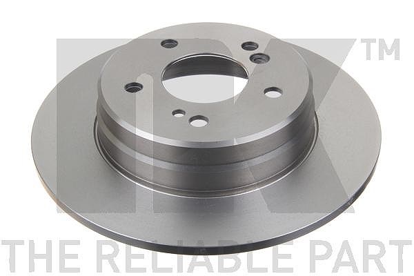 Nk Bremsscheibe Hinten Voll [Hersteller-Nr. 203326] für Chrysler, Mercedes-Benz