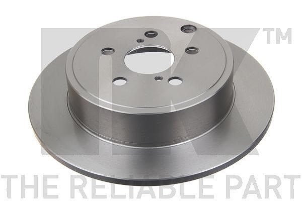 Nk Bremsscheibe Hinterachse Voll [Hersteller-Nr. 204589] für Toyota