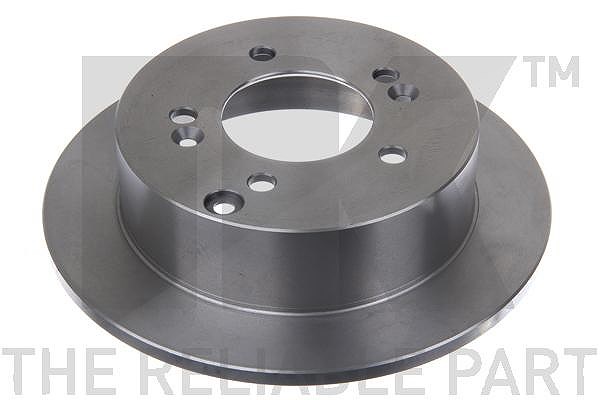 Nk Bremsscheibe Hinterachse Voll [Hersteller-Nr. 203424] für Hyundai, Kia