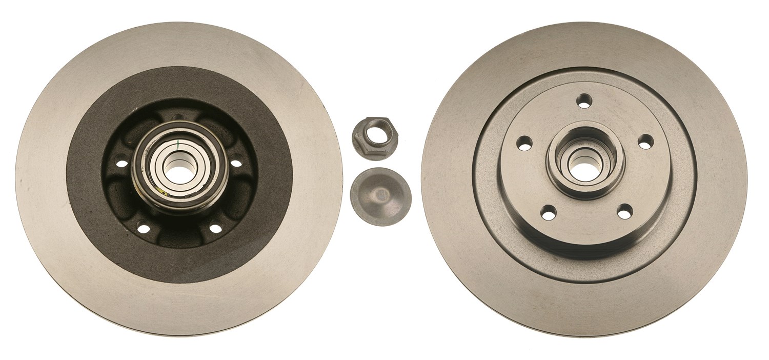 Trw 1x Bremsscheibe Hinterachse VOLL [Hersteller-Nr. DF6044BS] für Renault