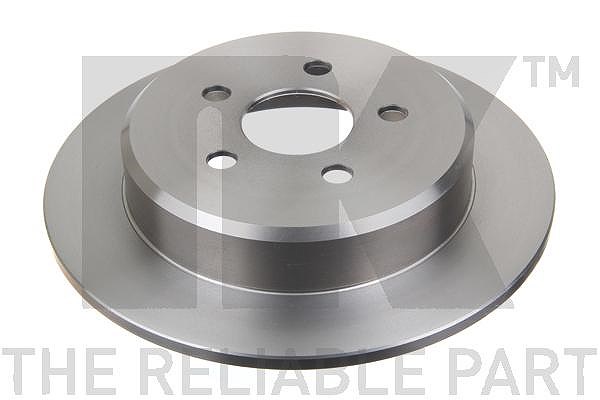 Nk Bremsscheibe Hinterachse Voll [Hersteller-Nr. 209310] für Dodge, Chrysler