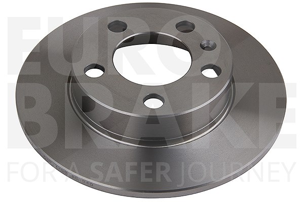 Eurobrake Bremsscheibe Hinterachse Voll [Hersteller-Nr. 5815204761] für Seat, VW, Audi, Skoda
