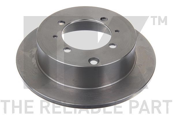 Nk Bremsscheibe Hinterachse Voll [Hersteller-Nr. 203024] für Hyundai, Mitsubishi, Kia