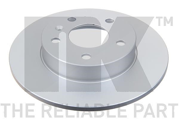 Nk Bremsscheibe Hinterachse Voll [Hersteller-Nr. 313631] für Vauxhall, Opel