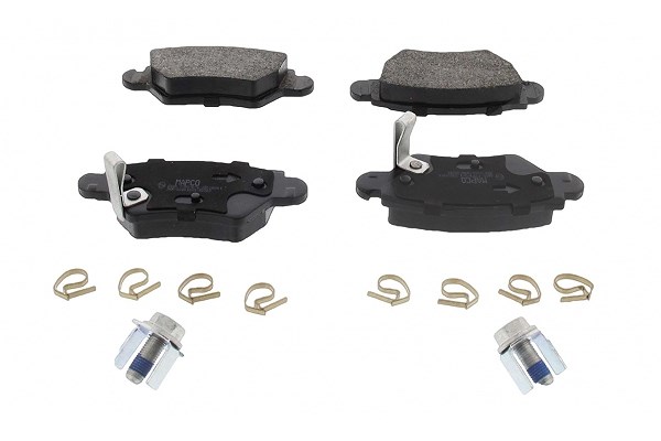 Mapco Bremsbeläge hinten (System BOSCH) [Hersteller-Nr. 6480] für Chevrolet, Opel