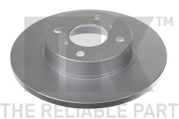 Nk Bremsscheibe Vorderachse VOLL [Hersteller-Nr. 203642] für Opel, Vauxhall, Suzuki