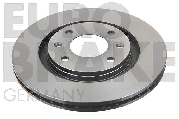 Eurobrake Bremsscheibe Vorderachse Belüftet [Hersteller-Nr. 5815209915] für Citroën, Peugeot