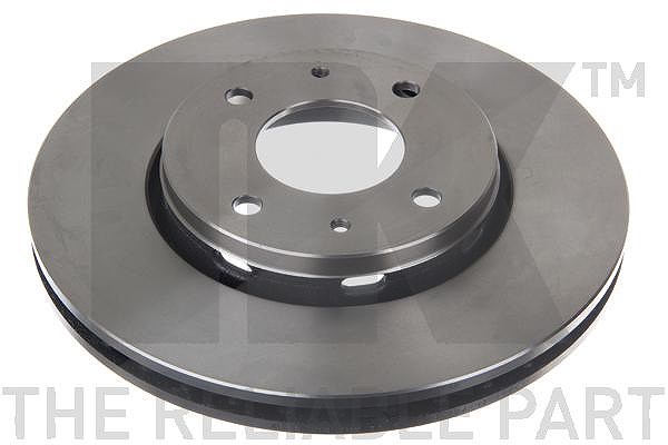 Nk Bremsscheibe Vorderachse Belüftet [Hersteller-Nr. 204839] für Volvo, Mitsubishi