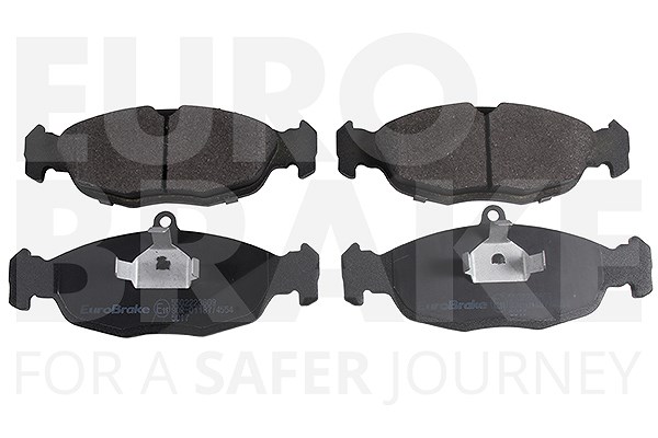 Eurobrake Bremsbeläge vorne (Satz) [Hersteller-Nr. 5502223609] für Jaguar, Daewoo, Vauxhall, Opel, Chevrolet, Daimler