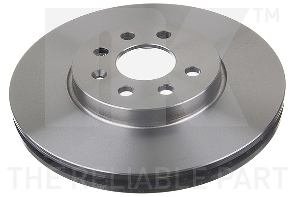 Nk Bremsscheibe Vorderachse Belüftet [Hersteller-Nr. 203651] für Opel, Vauxhall