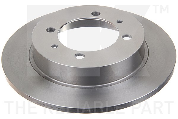 Nk Bremsscheibe Hinterachse Voll [Hersteller-Nr. 204840] für Volvo, Mitsubishi, Proton