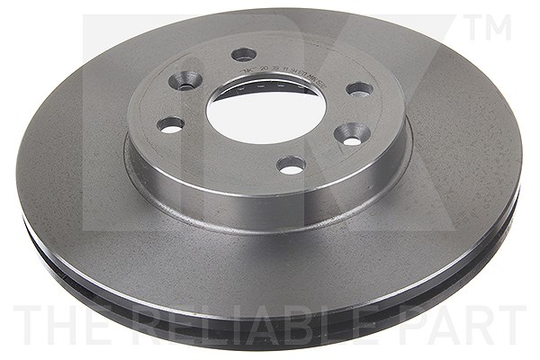 Nk Bremsscheibe Vorderachse BELÜFTET [Hersteller-Nr. 203911] für Renault