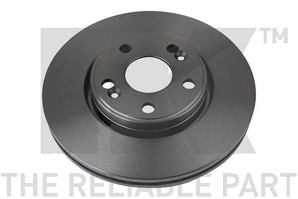 Nk Bremsscheibe Vorderachse BELÜFTET [Hersteller-Nr. 203913] für Renault