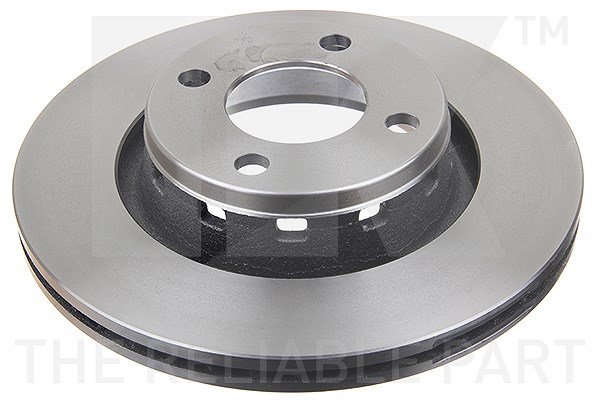 Nk Bremsscheibe Vorderachse BELÜFTET [Hersteller-Nr. 204740] für Audi