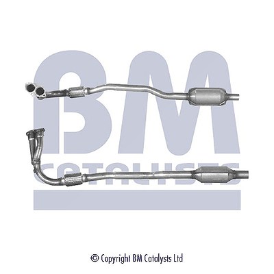Bm Catalysts Katalysator mit Anbauteilen [Hersteller-Nr. BM90957H] für Vauxhall, Opel