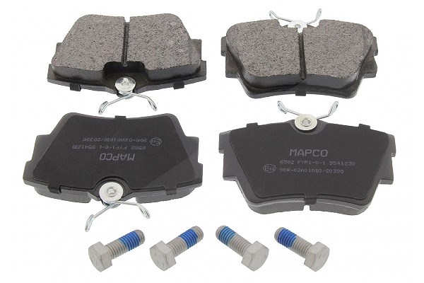 Mapco Bremsbelagsatz Hinterachse [Hersteller-Nr. 6582] für Fiat, Vauxhall, Renault, Nissan, Opel