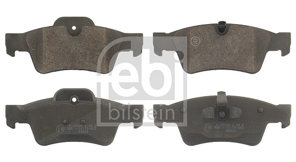 Febi Bilstein Bremsbelagsatz, Scheibenbremse [Hersteller-Nr. 16615] für Mercedes-Benz