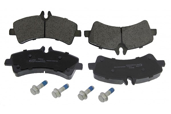 Mapco Bremsbeläge hinten (Satz) [Hersteller-Nr. 6799] für Mercedes-Benz, VW
