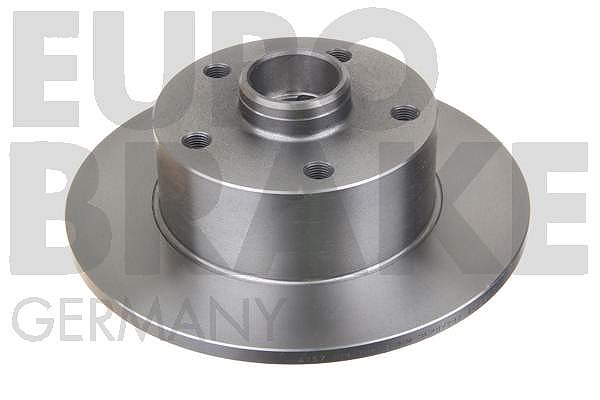Eurobrake 1x Bremsscheibe Hinterachse Voll [Hersteller-Nr. 5815204757] für Audi