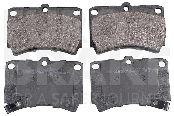 Eurobrake Bremsbelagsatz Vorderachse [Hersteller-Nr. 5502223220] für Mazda, Kia