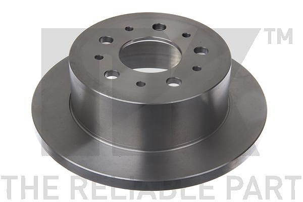 Nk Bremsscheibe Hinterachse Voll [Hersteller-Nr. 203731] für Citroën, Peugeot, Fiat