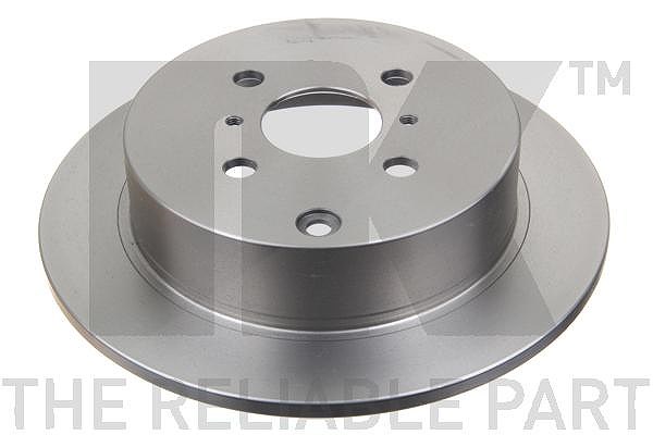 Nk Bremsscheibe Hinterachse Voll [Hersteller-Nr. 204581] für Toyota