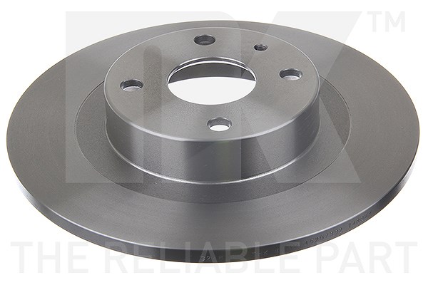 Nk Bremsscheibe Hinterachse Voll [Hersteller-Nr. 203248] für Mazda