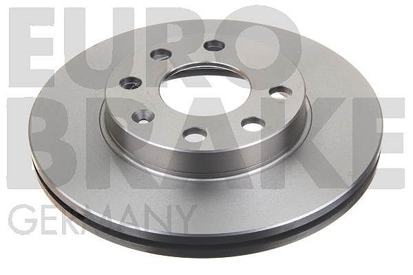 Eurobrake Bremsscheibe vorne belüftet [Hersteller-Nr. 5815203608] für Vauxhall, Daewoo, Chevrolet, Opel