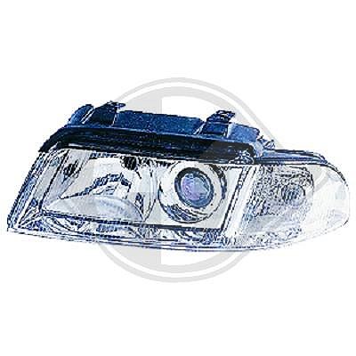 Diederichs Scheinwerfer H7/H7 elektr. LWR ohne Stellmotor [Hersteller-Nr. 1016183] für Audi