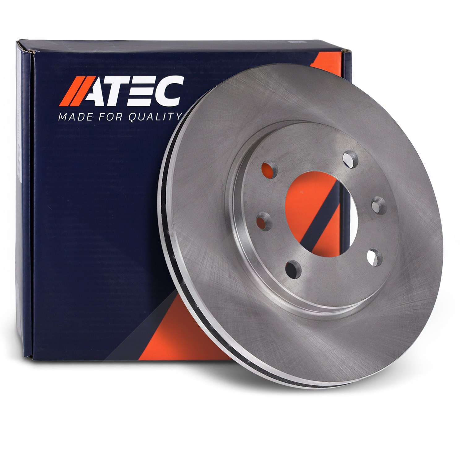 Atec Bremsscheibe Vorderachse Belüftet [Hersteller-Nr. 10601887] für Peugeot, Citroën
