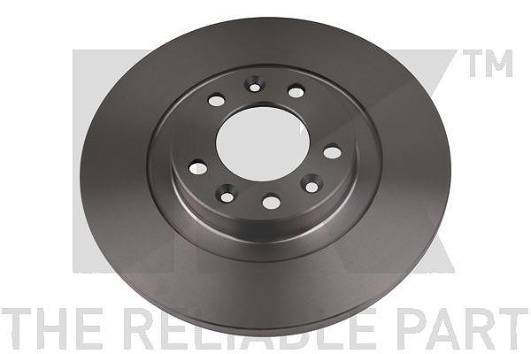 Nk Bremsscheibe Hinterachse Voll [Hersteller-Nr. 201957] für Fiat, Ds, Citroën, Vauxhall, Peugeot, Toyota, Opel